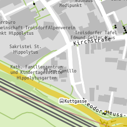 Pfarrer Kenntemich Platz Troisdorf Mitte